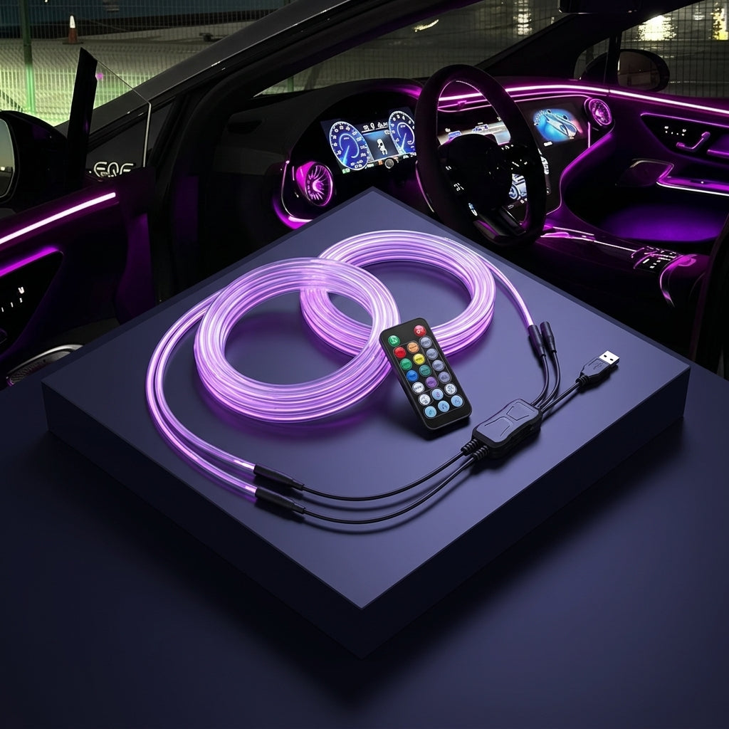 Car Ambient Interior Lights - Custom Multi-Color LED Glow